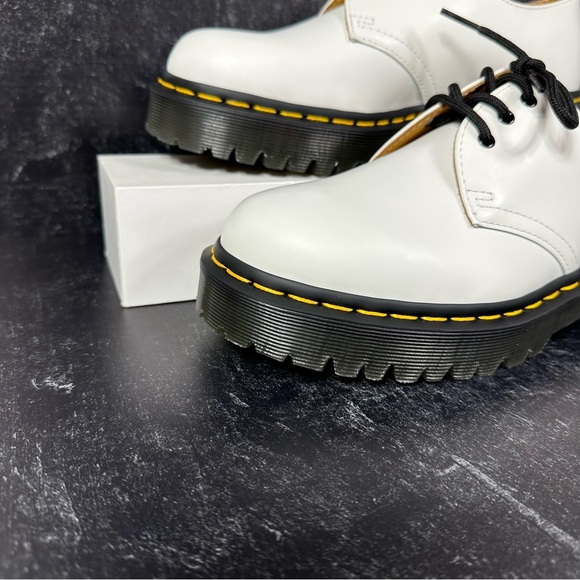DR DOC MARTENS 1461 BEX SMOOTH LEATHER OXFORD WOMENS SHOES SIZE 8 3 EYE NEW - Picture 5 of 10